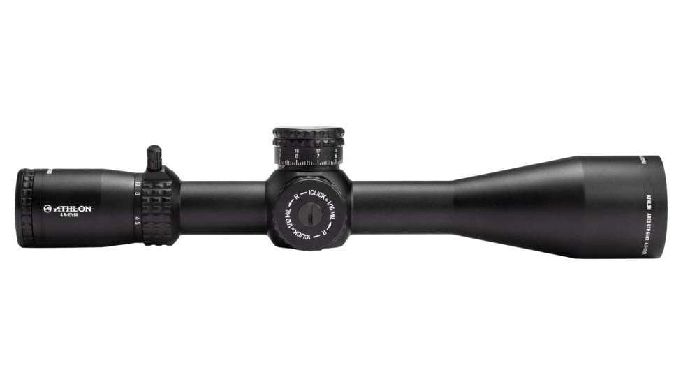 Athlon Optics Ares BTR GEN3 HD 4.5-27x50 30mm Tube Rifle Scope, FFP, APRS13 IR MIL Reticle, Black, 212017