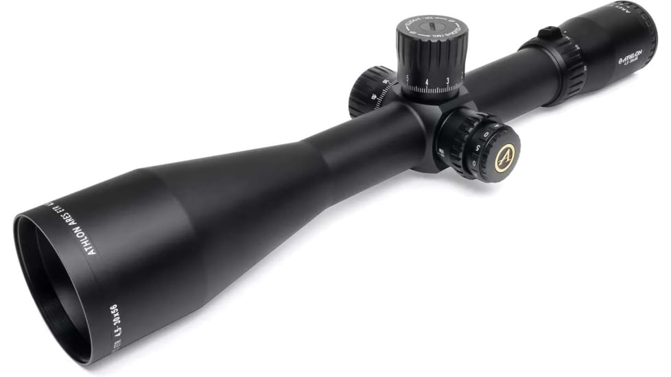 Athlon Optics Ares ETR UHD 4.5-30x56mm APRS6 Rifle Scope, 34mm, First Focal Plane, IR Mil Reticle, Black, 212107