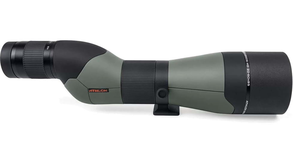 Athlon Optics Argos 20-60x85mm HD Spotting Scopes, Straight Angle, Green, 314002
