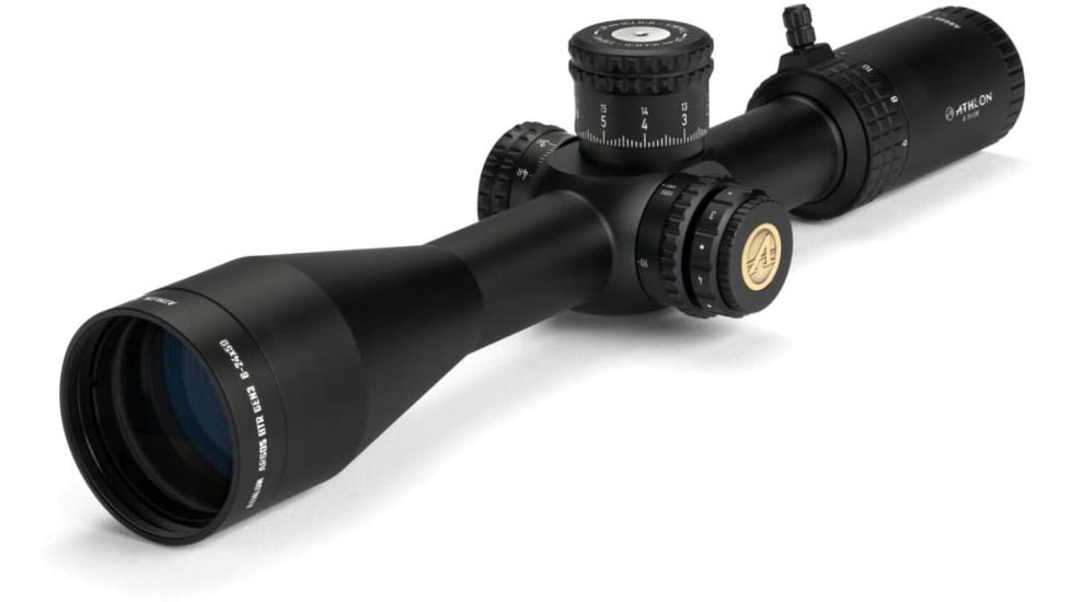 Athlon Optics Argos BTR GEN3 6-24X50 APRS11 30mm Tube Rifle Scope, FFP, APRS11 IR MIL Reticle, Black, 214075