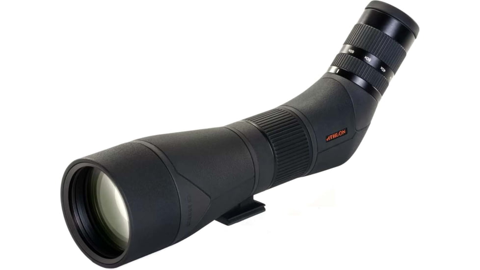 Athlon Optics Cronus Gen II 20-60x86mm UHD Spotting Scopes, 45 Degree Angled, Black, 311004