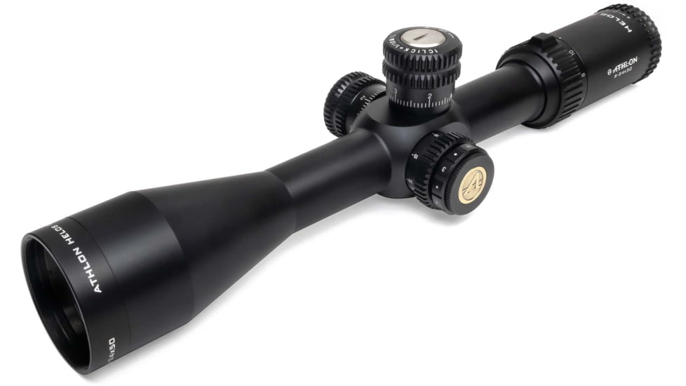 Athlon Optics Helos BTR Rifle Scope, 6-24 x 50, FFP, 30 mm Tube, Illuminated APMR MIL Reticle, Lifetime Warranty