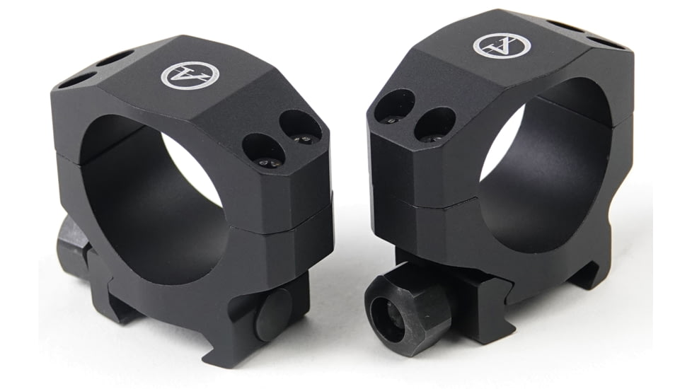 Athlon Optics Precision Rifle Scope Rings, 30mm Tube, 0.868in Height, Black, Low, 701002