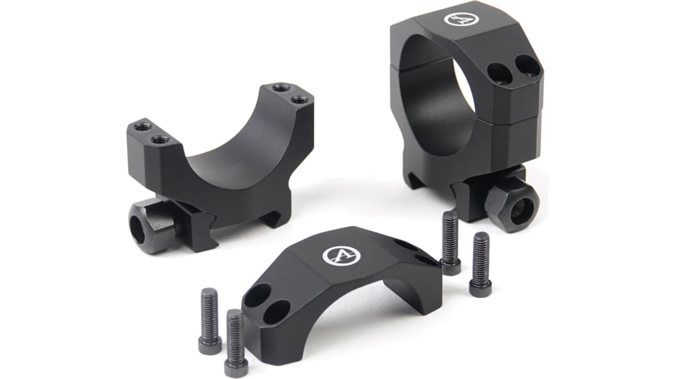 Athlon Optics Precision Rifle Scope Rings, 34mm, Medium Height Rng, Black, 701006