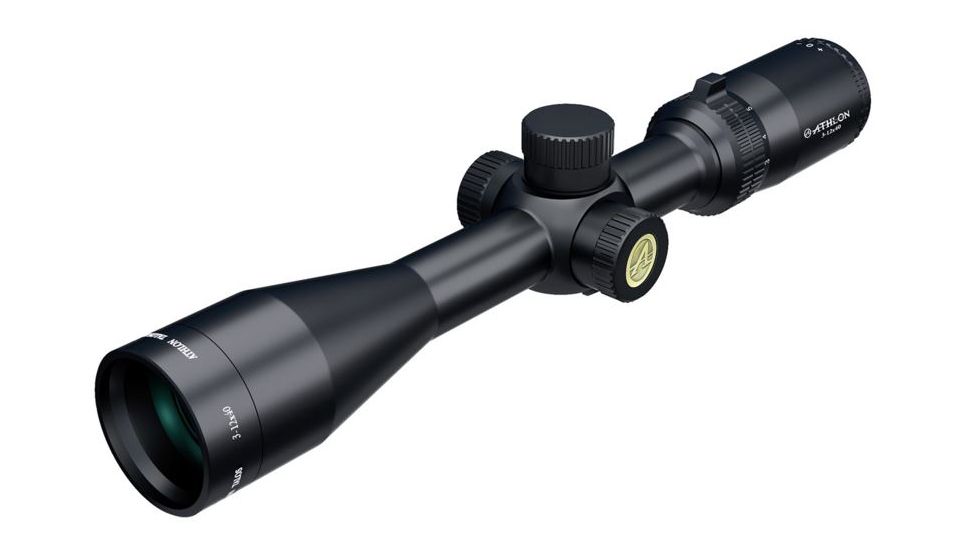Athlon Optics Talos 3-12x40 Side Focus Rifle Scope,1in,Black,BDC 600 IR Reticle 215001