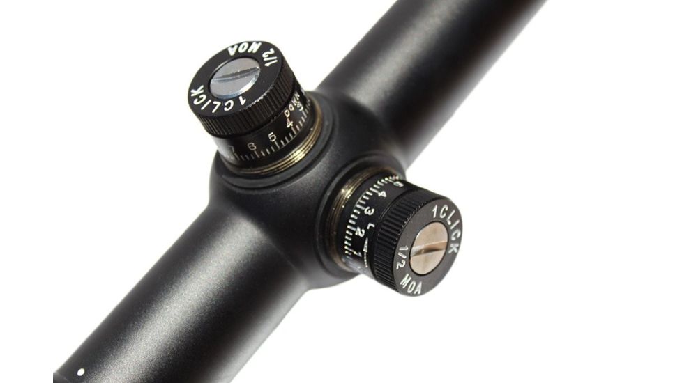 Atibal 1-4x Verum Second Focal Plane SFP Rifle Scope, Black, VERUM