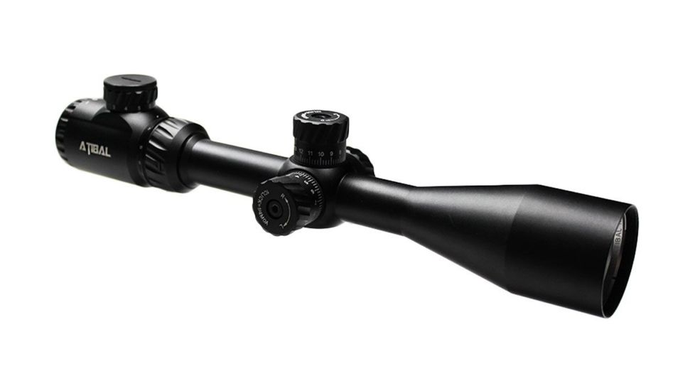 Atibal NOMAD 3-12x44mm Rifle Scope, 1in Tube, Second Focal Plane, Black, AT-NMD-31244