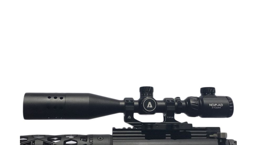 Atibal NOMAD 3-12x44mm Rifle Scope, 1in Tube, Second Focal Plane, Black, AT-NMD-31244