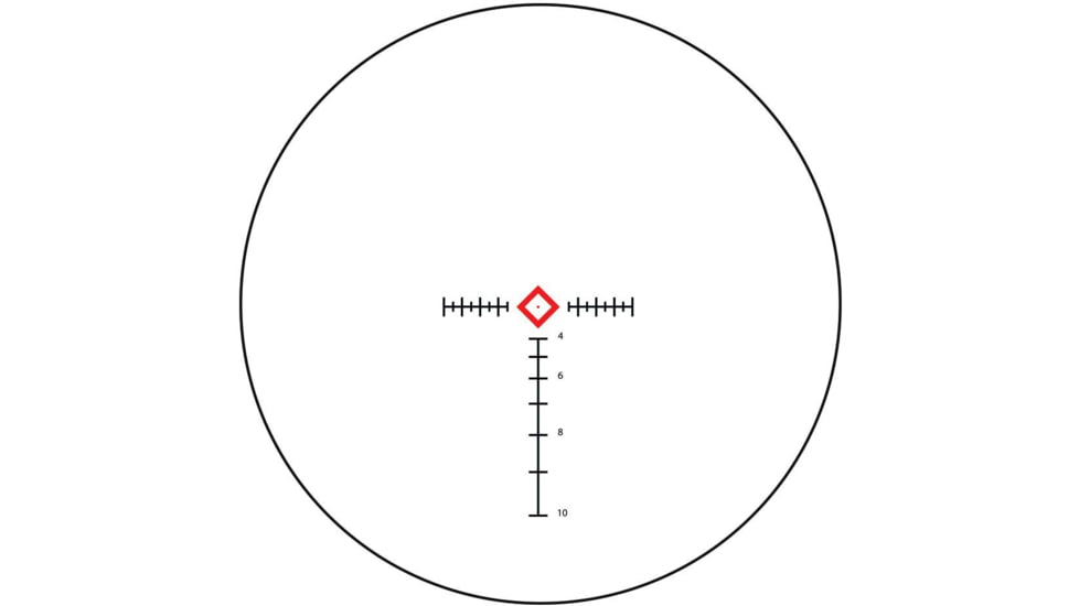 Atibal XP8 1-8x24mm Rifle Scopes with Rapid View Lever, TDR BDC Reticle, Second Focal Plane, Black, AT-XP8