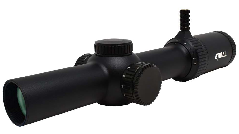 Atibal XP8 Mirage 1-8x24mm Rifle Scopes w/ Rapid View Lever, 30mm, FFP, Christmas Tree Reticle, 0.28 MIL Dot, Black, AT-XP8-FFP