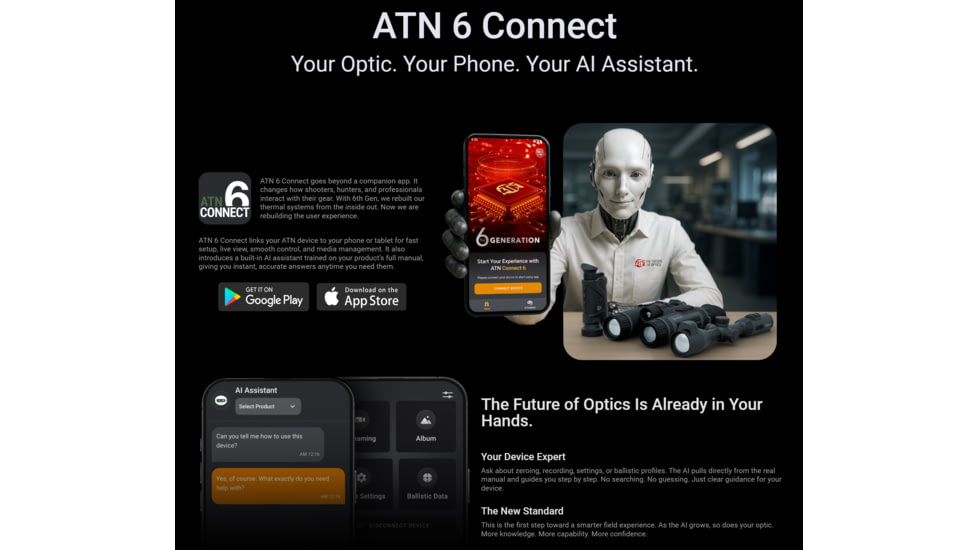 ATN BlazeTrek 319 Gen 6 Thermal Monocular