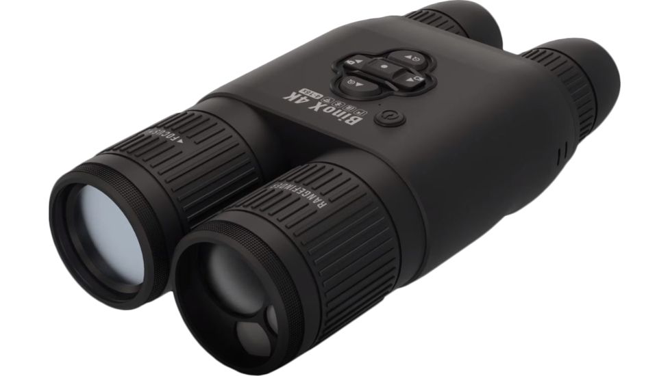 ATN BinoX 4K 4-16x40mm Smart Day/Night Rangefinder Binocular, Matte, Black, DGBNBN4KLRF
