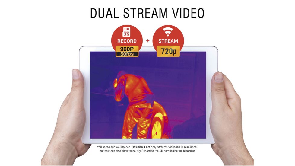 ATN Binox-4T 640-1.5-15x Thermal Rangefinder Binocular, Black / Grey, TIBNBX4642L