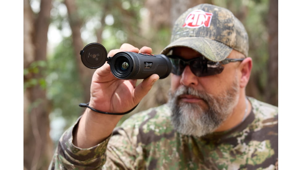 ATN BlazeTrek-619 1.25x - 10x Thermal Imaging Monocular 12 Micron, 640x512, Black, TIMNBLT619