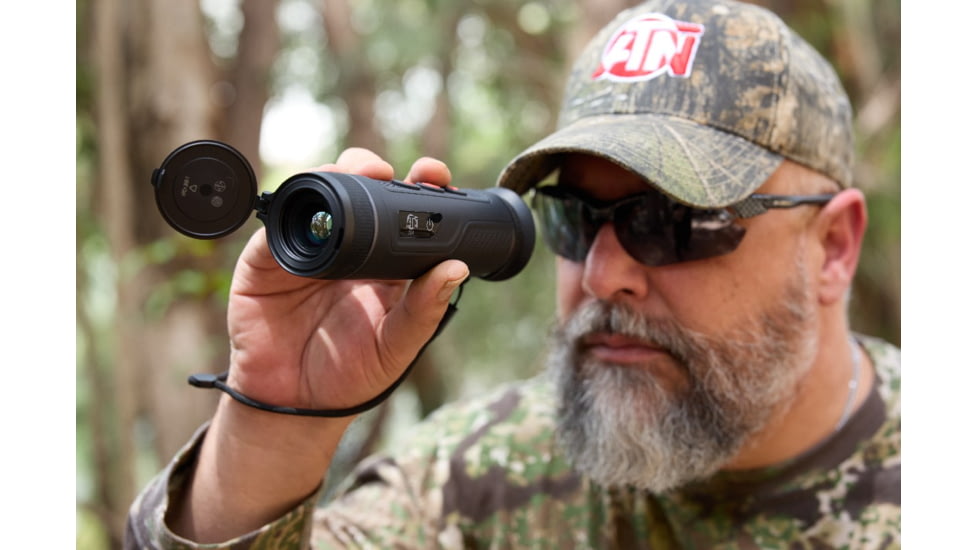 ATN BlazeTrek-619 1.25x - 10x Thermal Imaging Monocular 12 Micron, 640x512, Black, TIMNBLT619