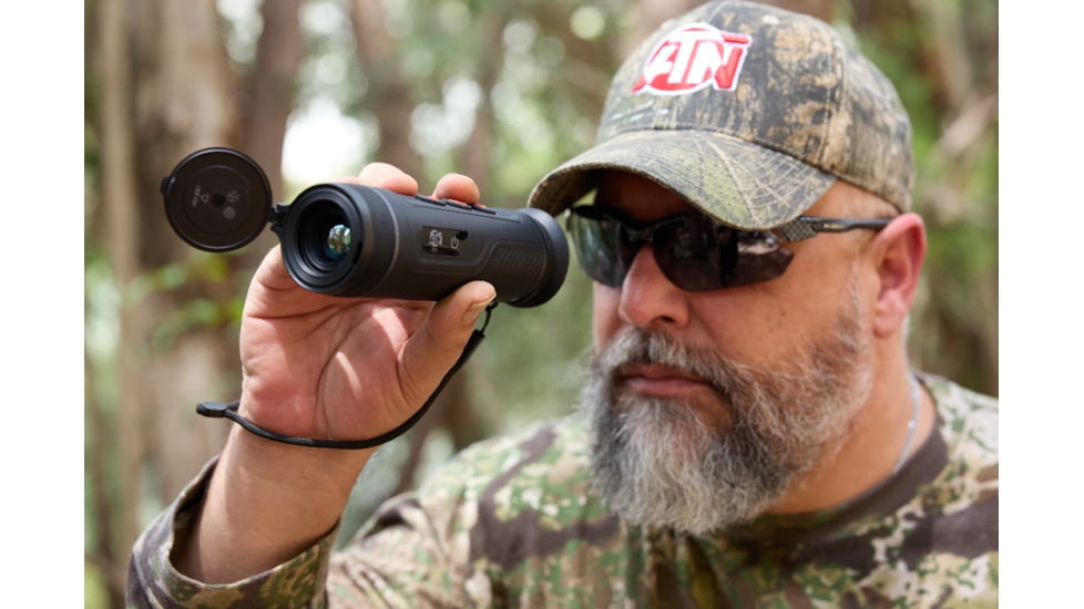 ATN BlazeTrek-619 1.25x - 10x Thermal Imaging Monocular 12 Micron, 640x512, Black, TIMNBLT619