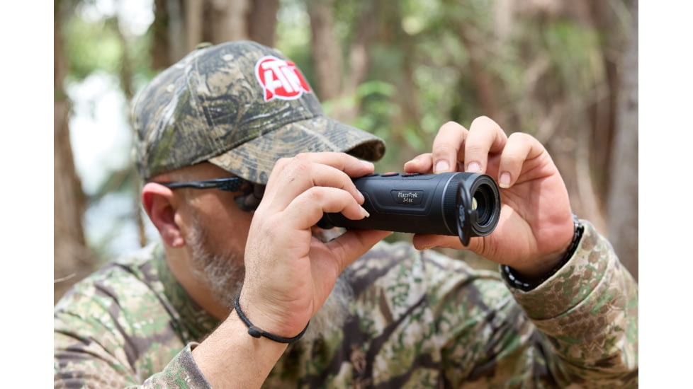 ATN BlazeTrek-619 1.25x - 10x Thermal Imaging Monocular 12 Micron, 640x512, Black, TIMNBLT619