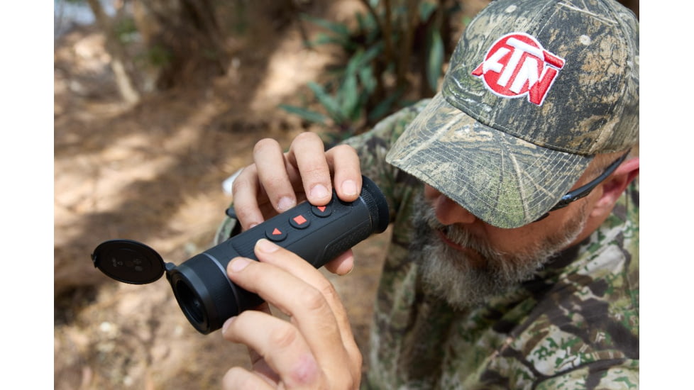 ATN BlazeTrek-619 1.25x - 10x Thermal Imaging Monocular 12 Micron, 640x512, Black, TIMNBLT619