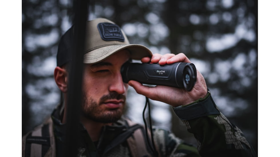 ATN BlazeTrek-619 1.25x - 10x Thermal Imaging Monocular 12 Micron, 640x512, Black, TIMNBLT619