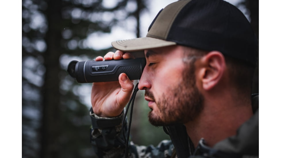 ATN BlazeTrek-619 1.25x - 10x Thermal Imaging Monocular 12 Micron, 640x512, Black, TIMNBLT619