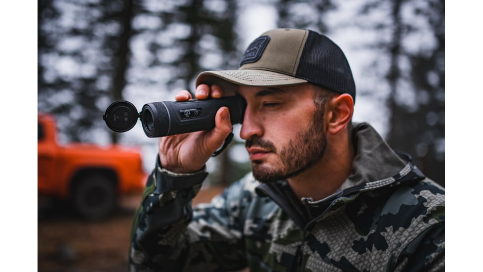 ATN BlazeTrek-619 1.25x - 10x Thermal Imaging Monocular 12 Micron, 640x512, Black, TIMNBLT619