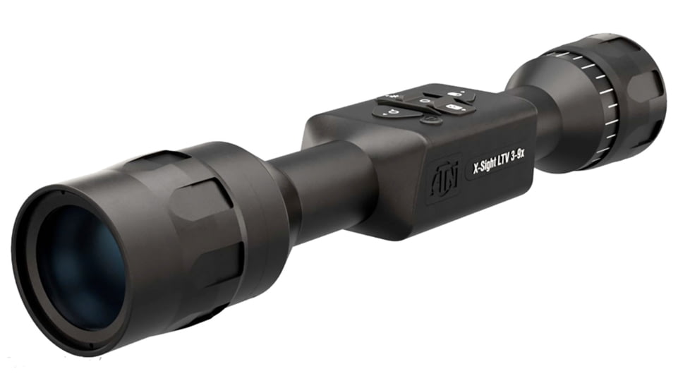 ATN X-Sight LTV 3-9x Night Vision Riflescope, 1280x720 lp/mm, Black Anodized, DGWSXS309LTVQO