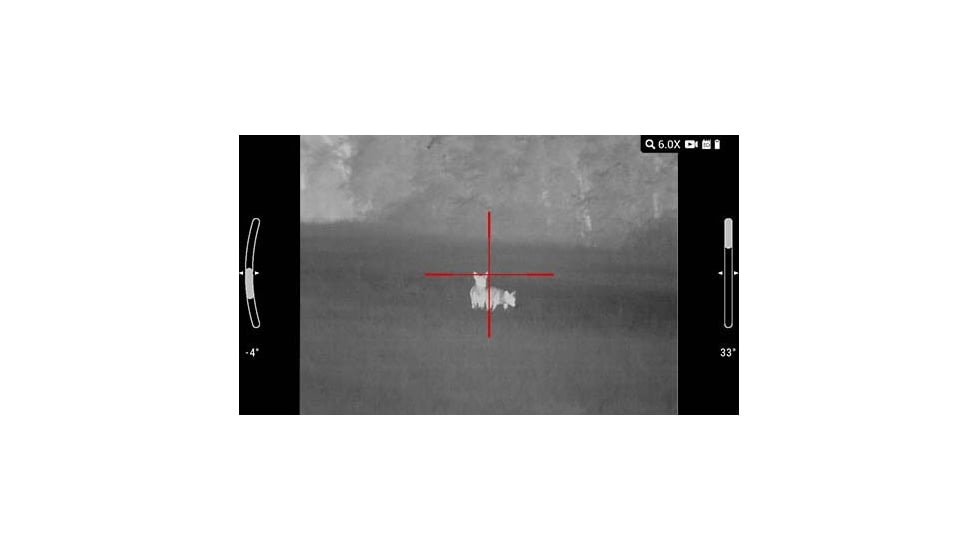 ATN THOR LTV 256 3-9x25mm Thermal Rifle Scope, 60 Hz, 256x192, Black, TIWSTLTV225X