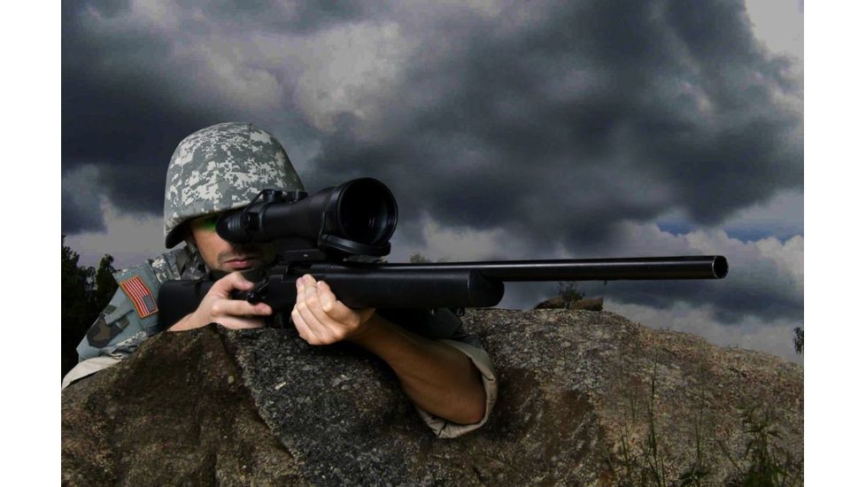 ATN Mars4x Night Vision Weapon Scope Gen3 64-72 lp/mm NVWSMRS43A