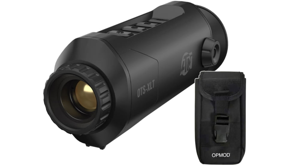ATN OPMOD OTS XLT 2.5-10x25mm Thermal Monocular, 160x120 Pixels, Black, TIMNOXL125XOP