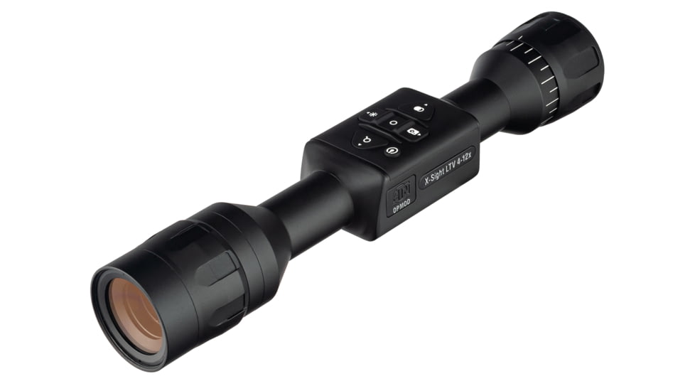 USED DEMO, ATN OPMOD X-Sight LTV 4-12x, Day/Night Hunting Rifle Scope w/ Free QD Mount, Black, DGWSXS309LTVO, EDEMO1, Condition Like New, Inspect and Rebox