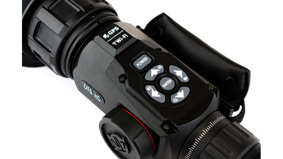 ATN OTS HD 5-50x, 640x480, 100mm, Thermal Viewer w/Video Recording, Wi-Fi, GPS, Smartphone Control via App, Black TIMNOH645A