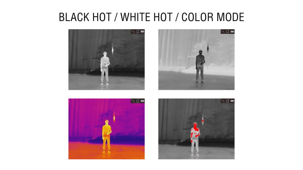 ATN OTS-XLT 2.5-10x Thermal Viewer, 25mm, 160x120, Black, TIMNOXL125X