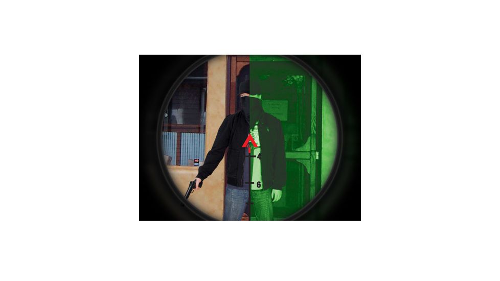 ATN PS22-2 Day/Night Kit - PS22-2 Night Vision Sight &amp; Trijicon 4x32 ACOG 1 QRM Rifle Scope