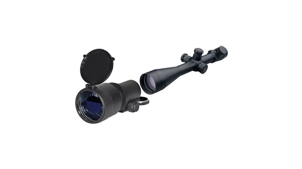 ATN PS22-HPT Day/Night Tactical Kit - PS22-HPT Gen 2+ Night Vision Sight &amp; Leupold Mark 4 Rifle Scope