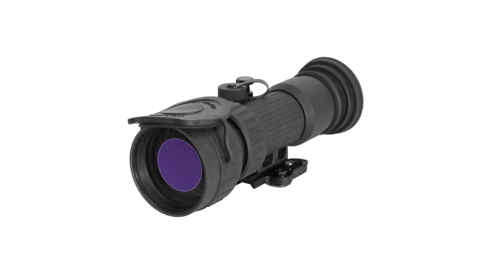 ATN PS28-3WHPT 1x Clip-on Night Vision Rifle Scope, Gen 3, White Phosphor, High-Performance, Auto-Gated/Thin-Filmed, Black, NVDNPS283WHP
