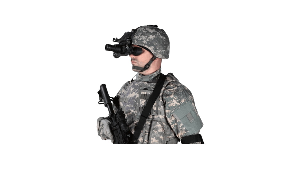 ATN PVS7-3HPT-A 1x27mm Night Vision Goggle, Gen 3, High-Performance, Auto-Gated/Thin-Filmed, Black, NVGOPVS73HPA