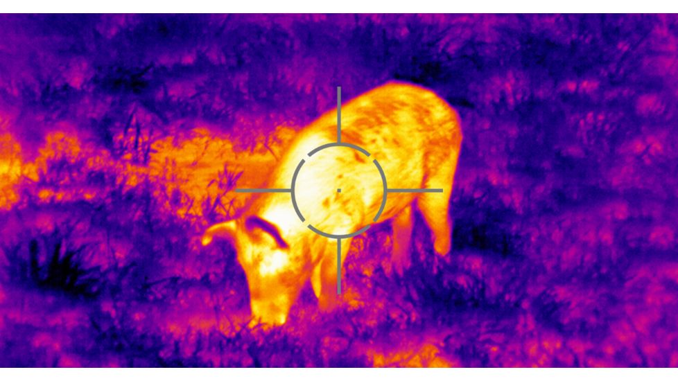 ATN ThOR 4 Thermal Smart HD Rifle Scope, 1.5-15x25mm, Black, TIWST4642A