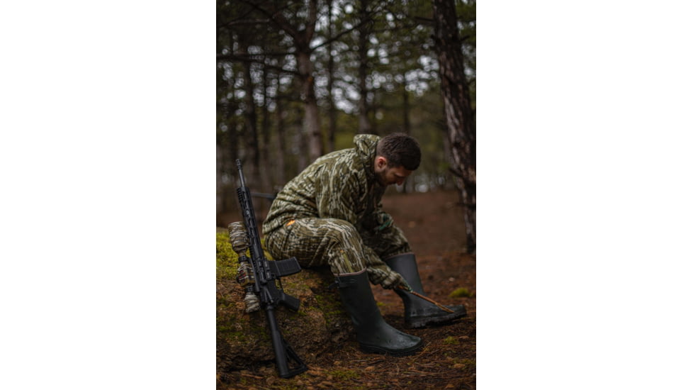 ATN Thor 4 Thermal Rifle Scope, 1.25-5x19mm, 30mm Tube, Mossy Oak Bottomland, TIWST4381ABL