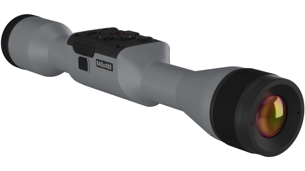 ATN Thor 5 3-24x 640x480 12 Micron Smart HD Thermal Rifle Scope, 30mm Tube w/ Gen 5 Sensor, Wolf Grey, TIWST5635AWG