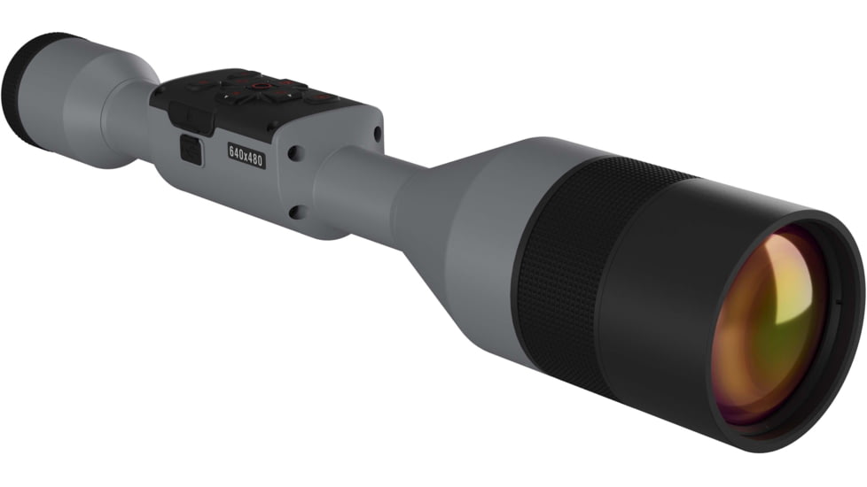 ATN Thor 5 5-40x 640x480 12 Micron Smart HD Thermal Rifle Scope, 30mm Tube w/ Gen 5 Sensor, Wolf Grey, TIWST5675AWG