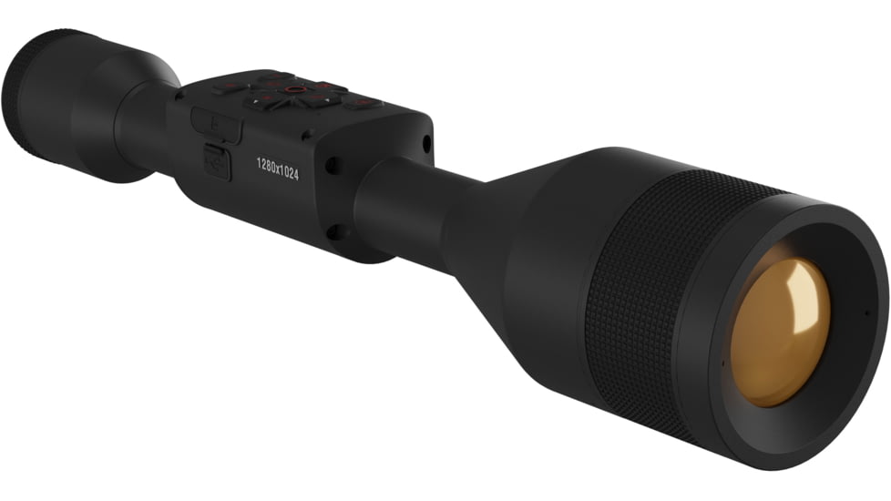 ATN Thor 5 XD 2-20x 1280x1024 12 Micron Smart HD Thermal Rifle Scope, 30mm Tube w/ Xtreme Definition 1.3 Megapixel Sensor, Multiple Patterns &amp; Color Options Reticle, Black, TIWST51250A
