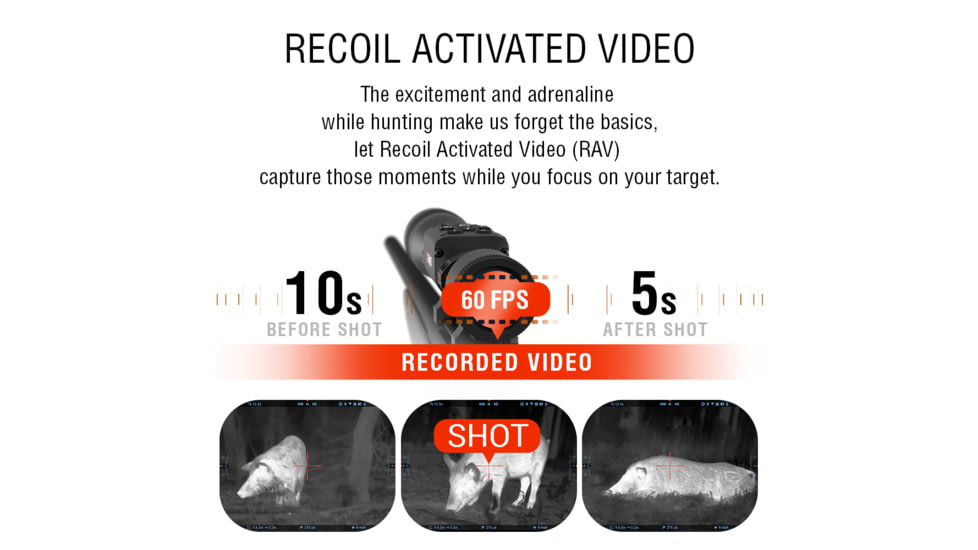 ATN Thor 5 XD LRF 2-20x 1280x1024 12 Micron Smart HD Thermal Rifle Scope, 30mm Tube w/ Xtreme Definition 1.3 Megapixel Sensor, Multiple Patterns &amp; Color Options Reticle, Black, TIWST51250LRF