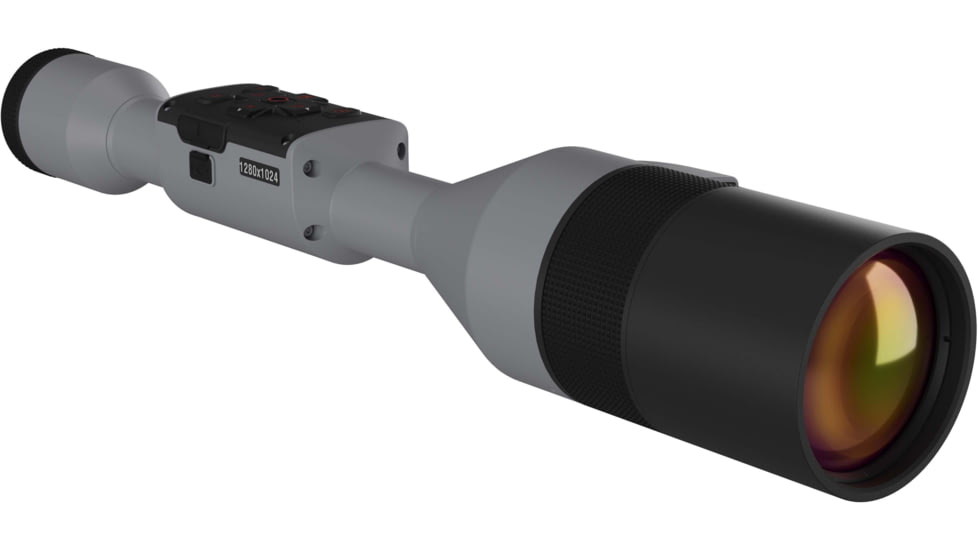 ATN Thor 5 XD LRF 4-40x 1280x1024 12 Micron Smart HD Thermal Rifle Scope, 30mm Tube w/ Xtreme Definition 1.3 Megapixel Sensor, Wolf Grey, TIWST51210LRFWG