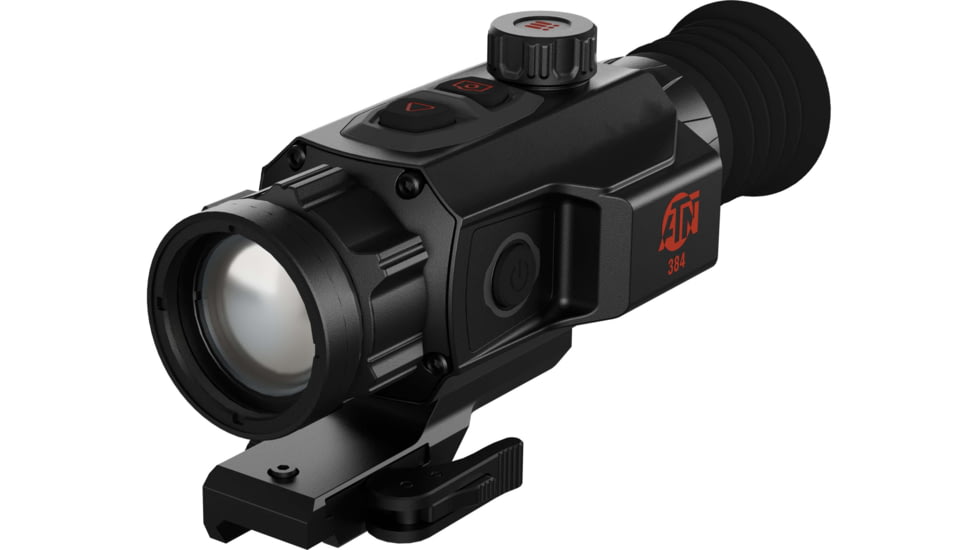 ATN ThOR 6 Mini Compact 3.5-28x35mm Thermal Rifle Scope, 50 Hz, 384x288, Black, TIWST6M335