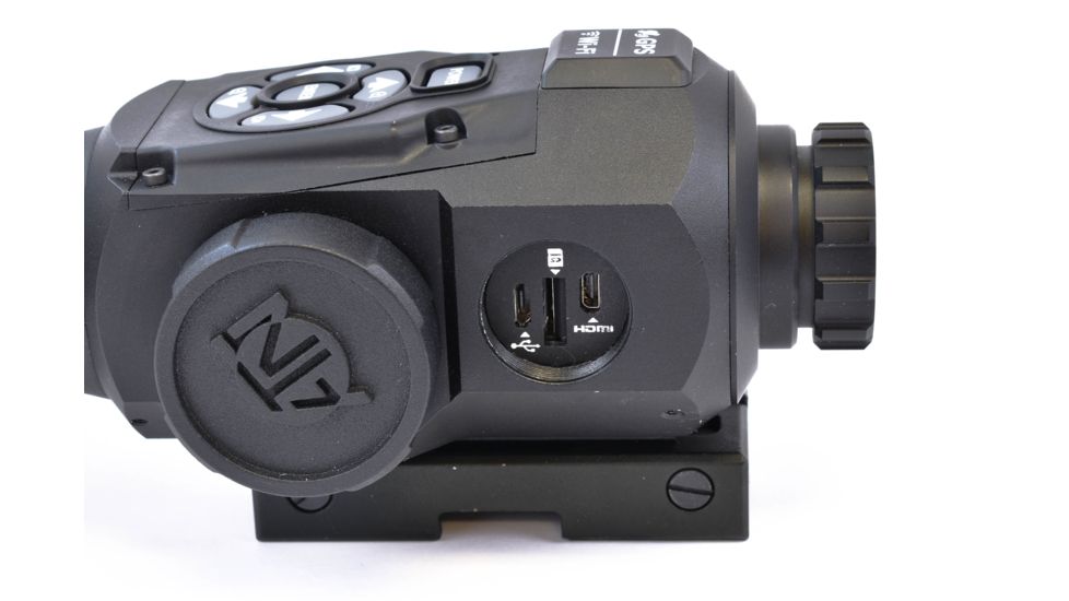 ATN ThOR-HD 1.25-5x Thermal Smart HD Rifle Scope w/WiFi, GPS, 384x288 Sensor, Black, TIWSTH381A