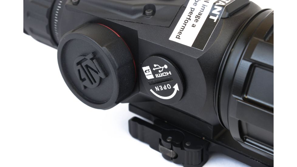 ATN ThOR-HD Thermal Imaging Rifle Scopes, 5-50x, 50 mm, Multiple Patterns &amp; Color Options Reticles, Black, TIWSTH645A