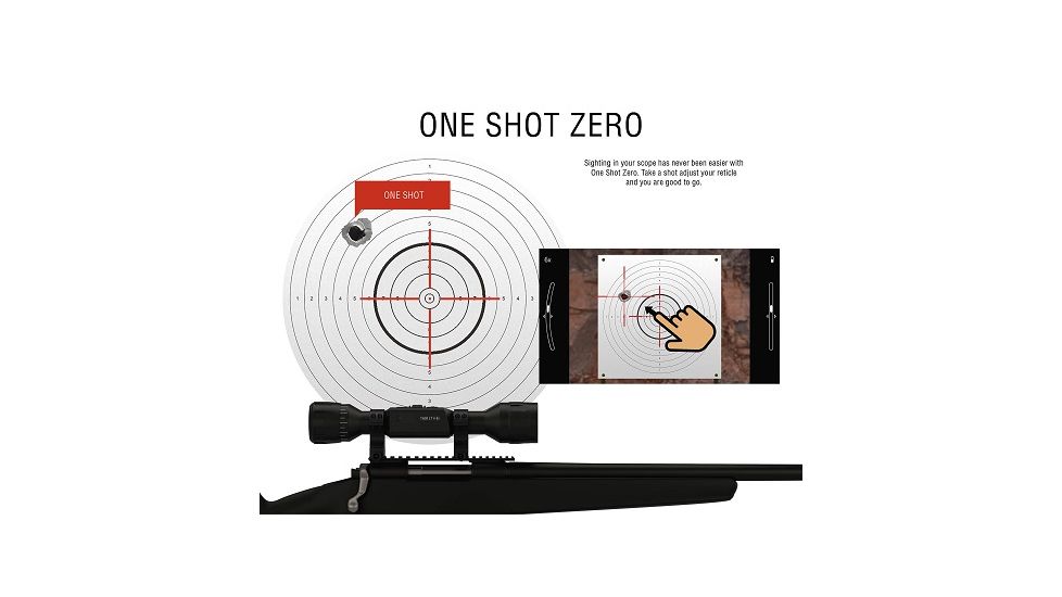 ATN ThOR-LT 4-8x Thermal Rifle Scope, Black, TIWSTLT148X