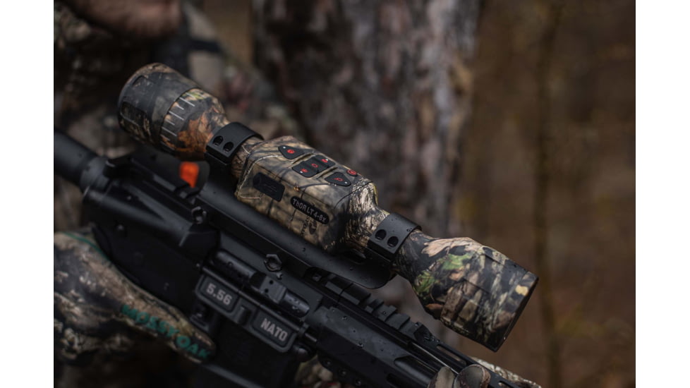 ATN Thor-LT Thermal Rifle Scope, 3-6x50mm, 30mm Tube, Mossy Oak Break-Up Country, TIWSTLT136XBC