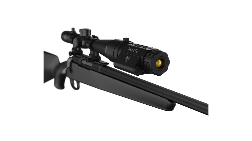 ATN TICO-LTV 1-4x25mm, 256x192, 12 Micron Thermal Clip-On Rifle Scope w/QDM mount, Black, TICOLTV225X