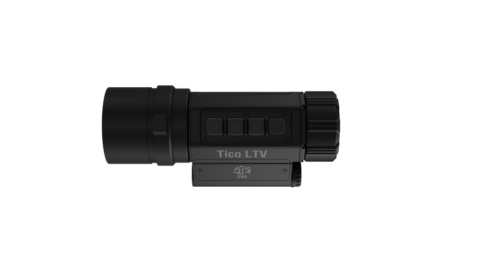 ATN TICO-LTV 1-4x25mm, 256x192, 12 Micron Thermal Clip-On Rifle Scope w/QDM mount, Black, TICOLTV225X